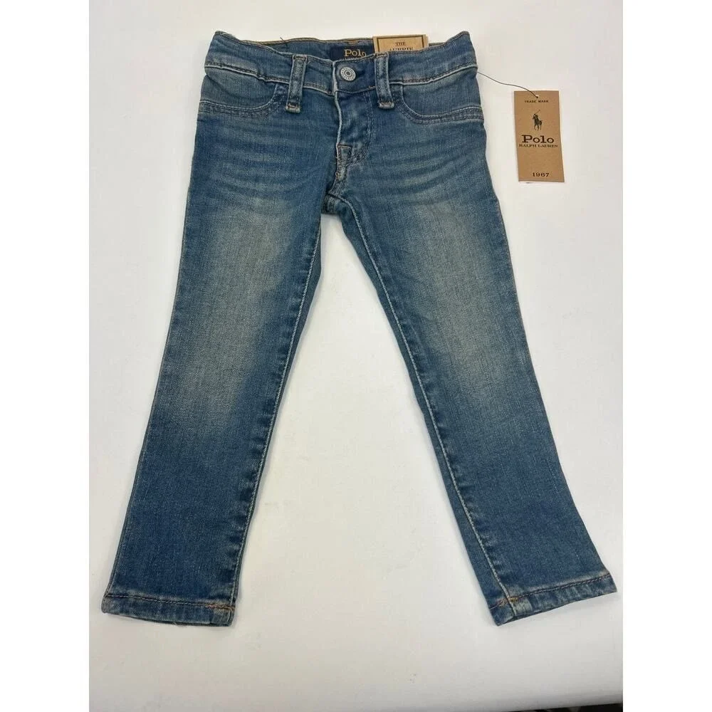Polo Ralph Lauren The Aubrie Legging Denim‎ Size 2/2T